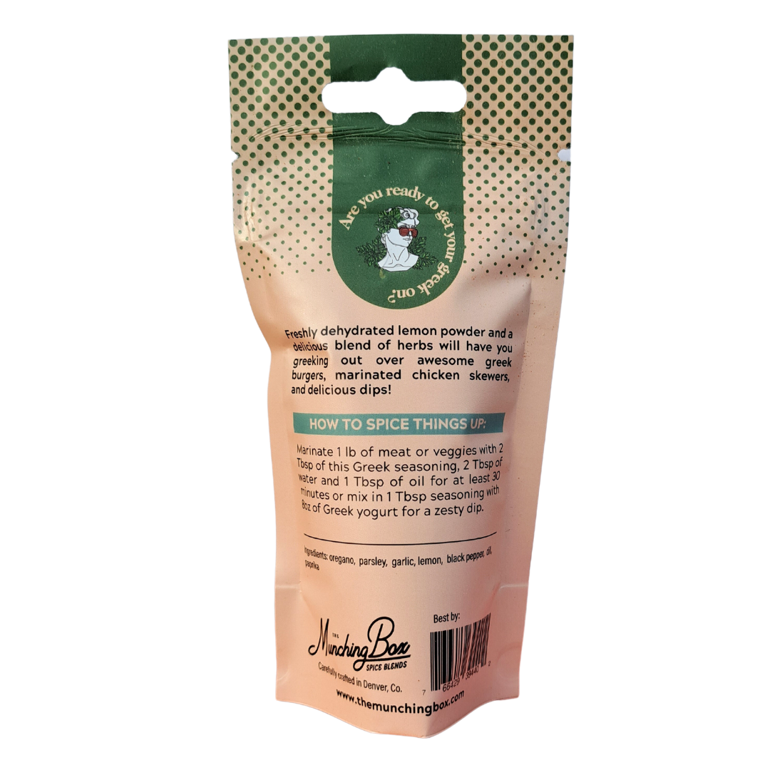 GREEKING OUT (Salt-Free Greek Seasoning)