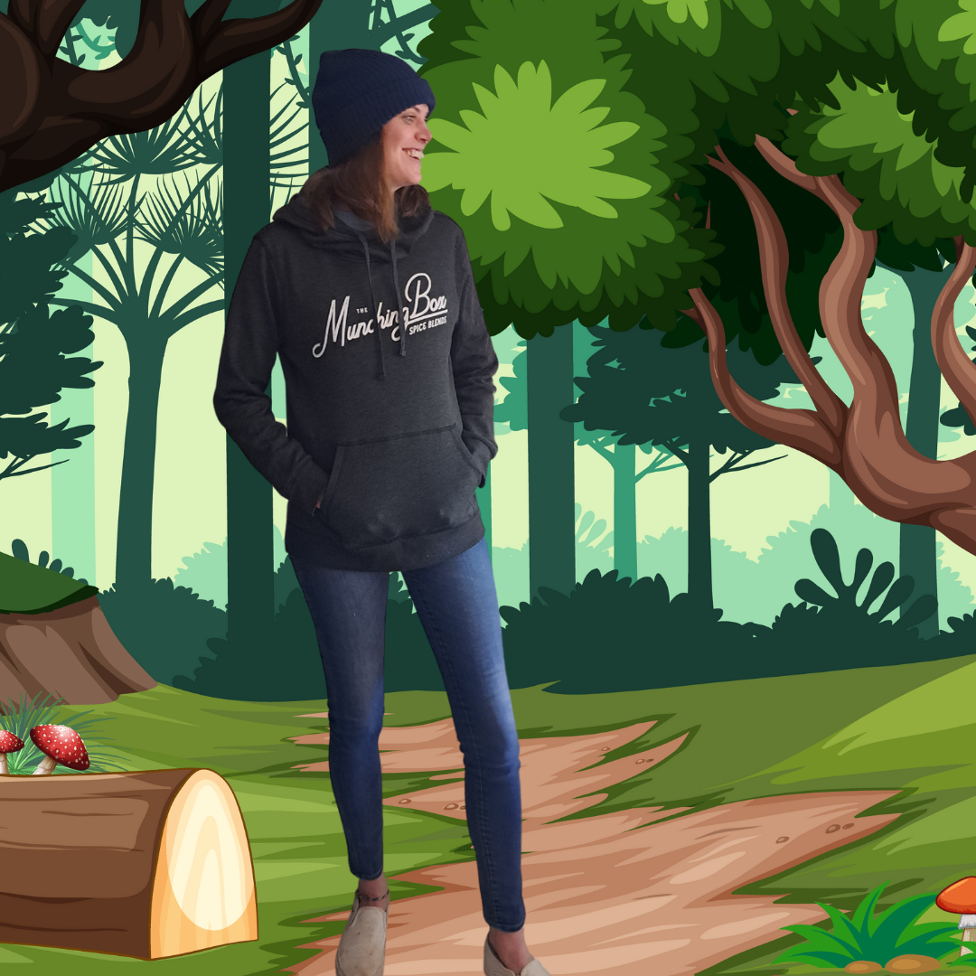 Women's Grey Hooded Sweatshirt