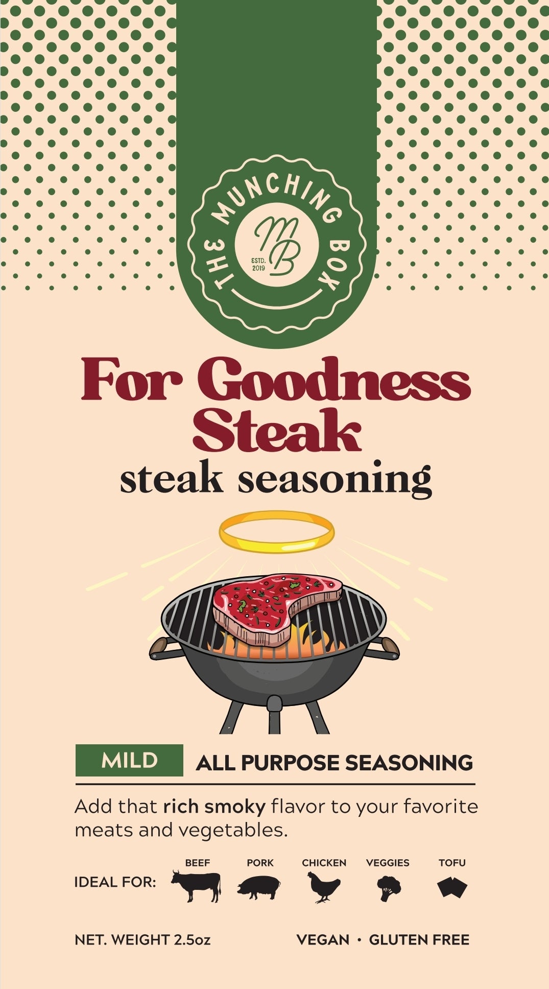 For Goodness Steak (Chickory All Purpose Seasoning)